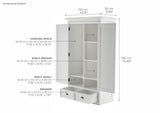 Halifax Wardrobe with 2 Doors