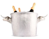 Long Horn Steer Ice Tub Punchbowl