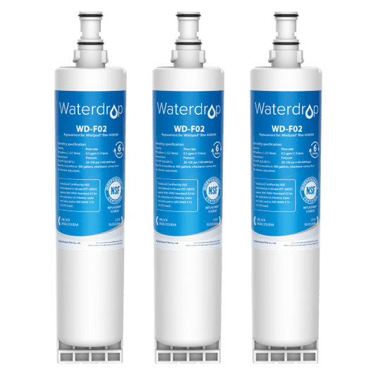Waterdrop Replacement for Whirlpool ®4396508 4396510 Refrigerator Water Filter, NSF 42, 372