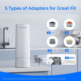 Waterdrop Faucet Water Filter CTF-06 & Cartridge CFF-03 Set