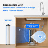 DSP1 Filter Replacement for DST Stainless Steel Under Sink Water Filter System