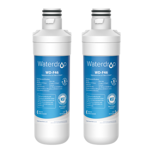 Waterdrop Replacement for LG LT1000P Refrigerator Water Filter