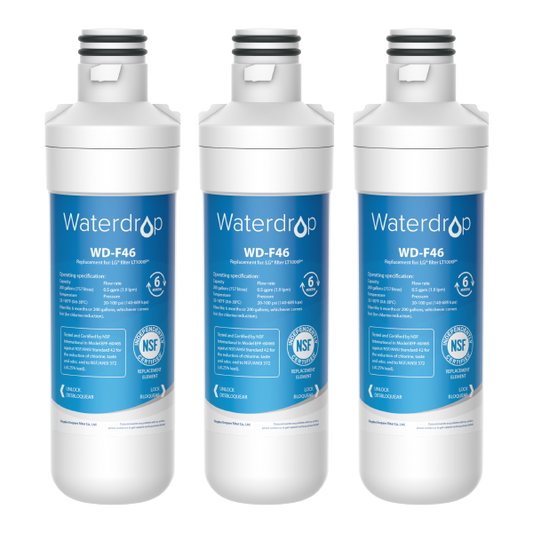 Waterdrop Replacement for LG LT1000P Refrigerator Water Filter