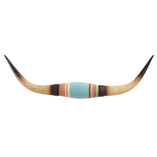 Longhorn Southwestern Wall Sculpture with Felt Wrap, 4 MOQ