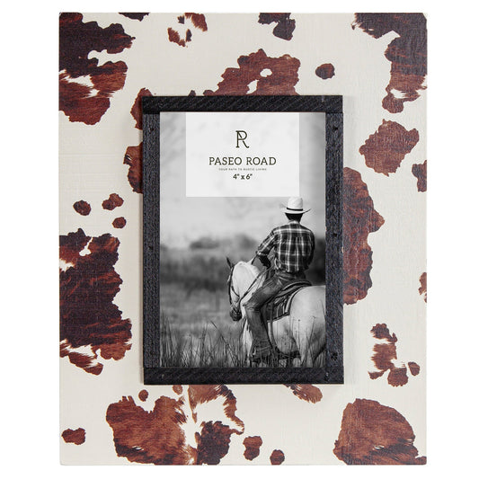 Cowhide Picture Frame, 1PC, 2 MOQ