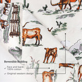 Ranch Life Reversible Bedding Set