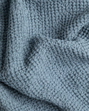 Waffle Kitchen Towel in Gray blue