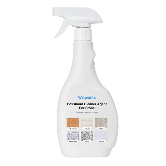 Waterdrop Polish and Cleaner Agent For Stone