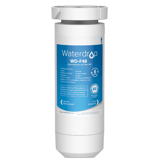 Waterdrop Replacement for GE XWF Refrigerator Water Filter