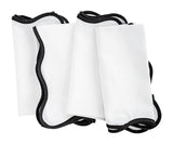 Beige Scallop Napkins - Embroidered Napkins