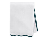 Cotton Towels Bath With Green Edge