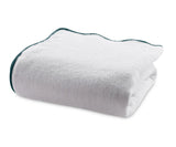 Cotton Towels Bath With Green Edge