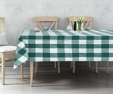 Cotton Tablecloths - Plaid Cloth Tablecloths
