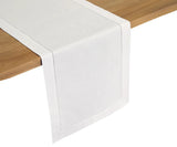 Linen Table Runner - Hemstitch Table Runner