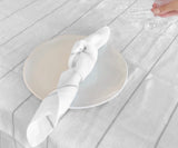 Rectangle Tablecloth - Striped Linen Tablecloth