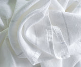 Rectangle Tablecloth - Striped Linen Tablecloth