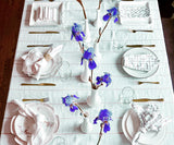 Linen Tablecloth - Striped Rectangle Tablecloth