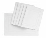 White Cotton Placemats - Rectangle