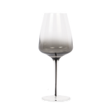 Dark Smoke Stem White Wine Glasses (Set of Two)