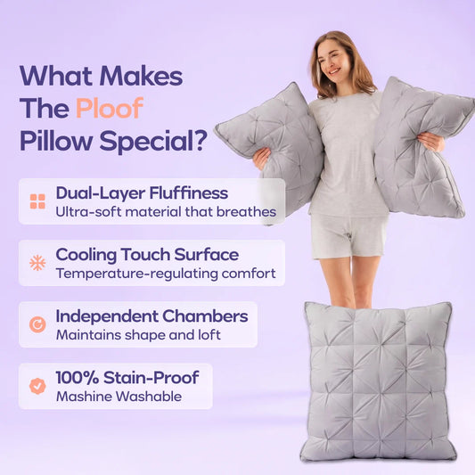 Ploof Pillow Gray