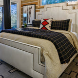 Chenille Herringbone Bedding Set