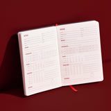 Wine Folly Wine Journal Guided Wine Tasting Notes (5" x 7" B6 Notebook) (Black)