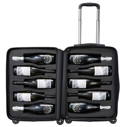Wine Bottle Suitcase | Holds 10 Standard 750 ML