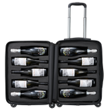 Wine Bottle Suitcase | Holds 10 Standard 750 ML