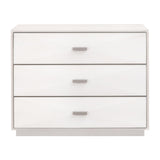 Wynn Shagreen 3-Drawer Nightstand