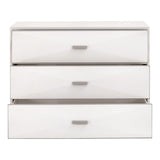 Wynn Shagreen 3-Drawer Nightstand