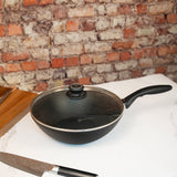 XD Nonstick Wok with Glass Lid | Made in Switzerland