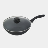 XD Nonstick Wok with Glass Lid - Induction | Made in Switzerland