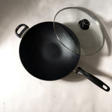 XD Nonstick Wok with Glass Lid | Made in Switzerland