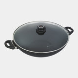 XD Nonstick Wok with Glass Lid - Induction | Made in Switzerland