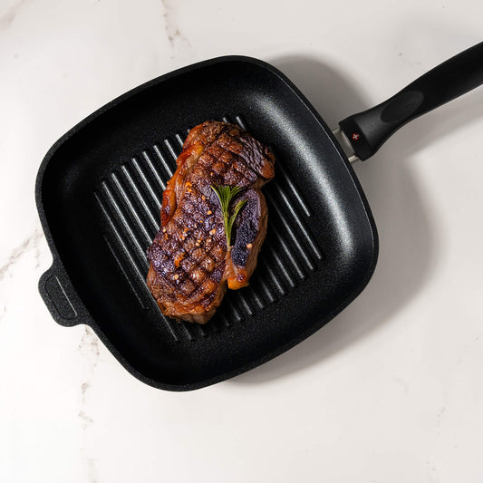 XD Nonstick Square Grill Pan | Made in Switzerland
