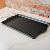 XD Nonstick 17" x 11" Double-Burner Griddle | Made in Switzerland