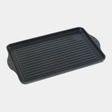 XD Nonstick 17" x 11" Double-Burner Grill | Made in Switzerland
