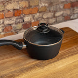 XD Nonstick Saucepan with Glass Lid - Induction | Made in Switzerland