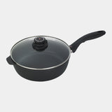 XD Nonstick 3.2 qt Saute Pan with Glass Lid - Induction | Made in Switzerland