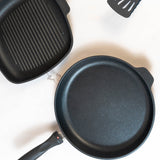XD Nonstick 2-Piece Set - Fry Pan & Grill Pan | Made in Switzerland