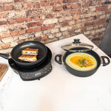 XD Nonstick 3-Piece Set - Fry Pan & Casserole - Induction | Made in Switzerland