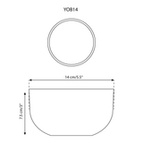 Stoneware Dinner Bowl | Youlha 25 oz