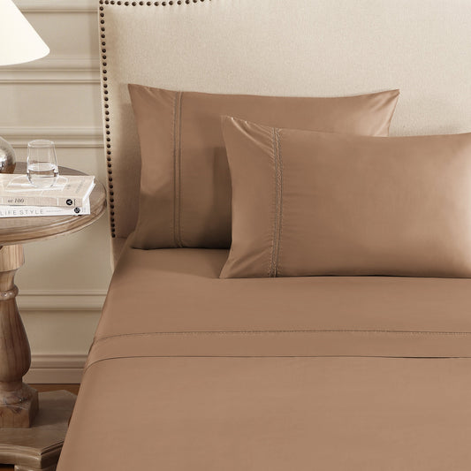 Yalda Sheet Set Icy Copper