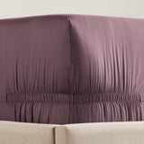 Purefect Fit Adjustable Sateen Fitted Sheet Raisin