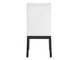 Yves 5 Piece Dining Set (Table & 4 White Performance Side Chairs)
