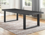 Yves 5 Piece Dining Set (Table & 4 White Performance Side Chairs)