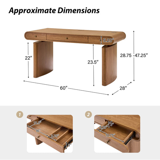 Laura Electric Adjustable Office Desk