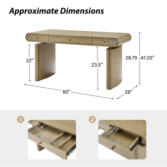 Laura Electric Adjustable Office Desk