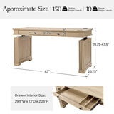 Julia Farmhouse  Electric Adjustable Standing Desk