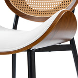 American Modern Fluted Space Saving Table and Chairs & Storage Cabinet Sets (Optional Types)
